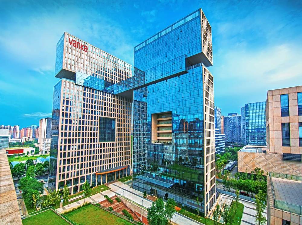 高新万科大厦外立面图